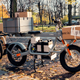The Ösa+ :work bike with a trailer attached